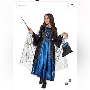 Girls size small midnight sorceress costume